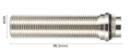 Shank 100mm do kranu z kompensatorem