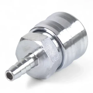 Szybkozłączka Pneumatyczna Żeńska Króciec 6mm Stal-chrom