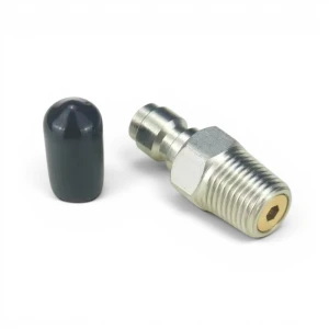 Szybkozłączka z Zaworem Zwrotnym Męska PCP 8mm - 1/8NPT Zew.