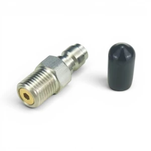 Szybkozłączka z Zaworem Zwrotnym Męska PCP 8mm - 1/8BSP Zew.