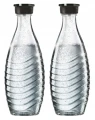 2x Butelka Szklana Karafka + Adapter do Saturatora SodaStream DUO