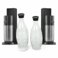 2x Butelka Szklana Karafka + Adapter do Saturatora SodaStream DUO