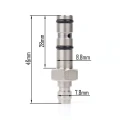 Adapter ładowania Quick Fill 9mm do wiatrówki szybkozłączka PCP 8mm