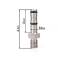 Adapter ładowania Quick Fill 9mm do wiatrówki gwintowany BSP1/8