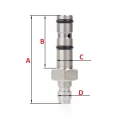 Adapter ładowania Quick Fill 8mm do wiatrówki szybkozłączka PCP 8mm