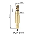Adapter ładowania Quick Fill Walther Rotex R8 RM8 do wiatrówki PCP 8mm