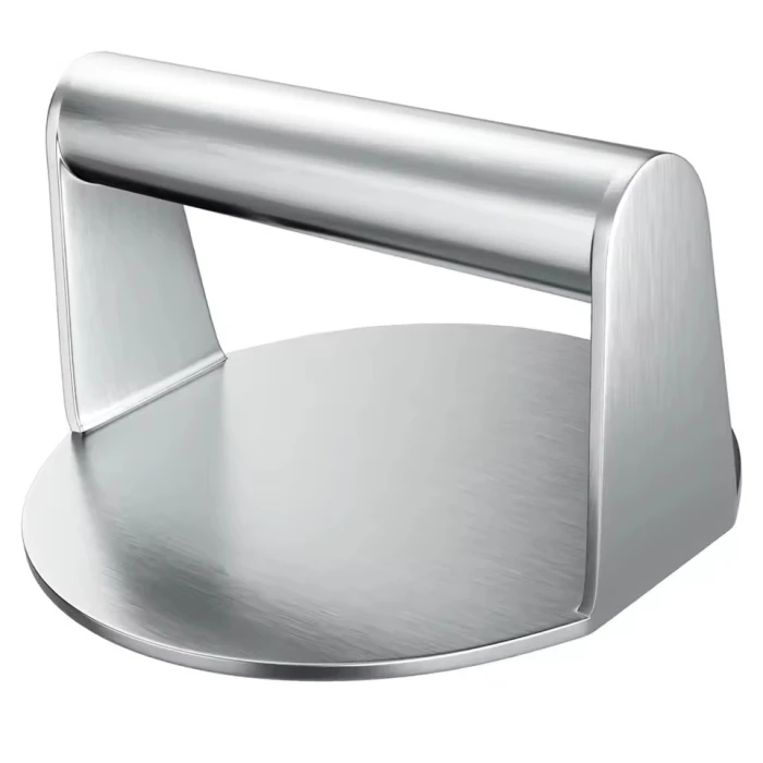 Prasa Smash Burger 140 mm INOX do Burgerów Grilla Stal Nierdzewna