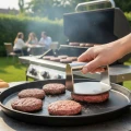 Prasa Smash Burger 140 mm INOX do Burgerów Grilla Stal Nierdzewna