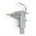 Hak Wędzarniczy INOX 6mm 13,5cm Do Wędzenia Mięsa Ryb Kiełbas