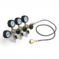 Reduktor CO2 Trzy Moduły 3,2 BAR 8mm + Przedłużka Przedłużacz 1m W21,8