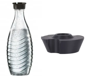 Butelka Szklana Karafka + Adapter do Saturatora SodaStream DUO
