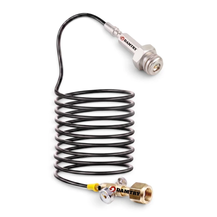 Przewód Wysokiego Ciśnienia CO2 SodaStream TR21x4 Twist Adapter ALU 5m