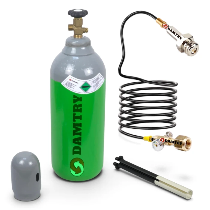 Z00054 (1).pngaButla CO2 pełna 8l 6kg BECZUŁKA + Przewód 2,5m Adapter TR21x4 MOS + Klucz