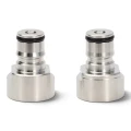 Nakrętka do Głowic Kegów Ball Lock 5/8" Gaz i Płyn Zestaw 2 szt. INOX