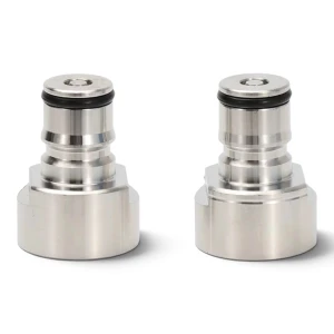  Nakrętka do Głowic Kegów Ball Lock 5/8" Gaz i Płyn Zestaw 2 szt. INOX