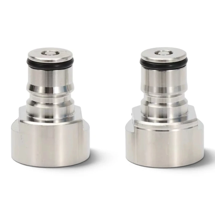 Nakrętka do Głowic Kegów Ball Lock 5/8" Gaz i Płyn Zestaw 2 szt. INOX