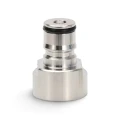 Nakrętka do Głowic Kegów Ball Lock 5/8" Gaz i Płyn Zestaw 2 szt. INOX