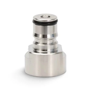 Nakrętka do Głowic Kegów Ball Lock 5/8" do Płynu INOX na Czarną Złączkę