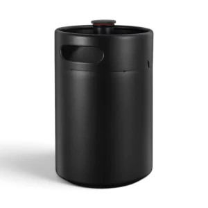 Mini Keg 5L Czarny Beczka do Piwa Stal Nierdzewna INOX Korek Wkręcany