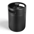Mini Keg 5L Czarny Beczka do Piwa Stal Nierdzewna INOX Korek Wkręcany