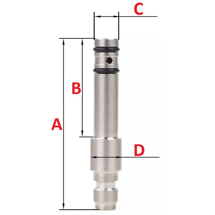 Adapter ładowania Quick Fill BSA Straight - PCP 8mm